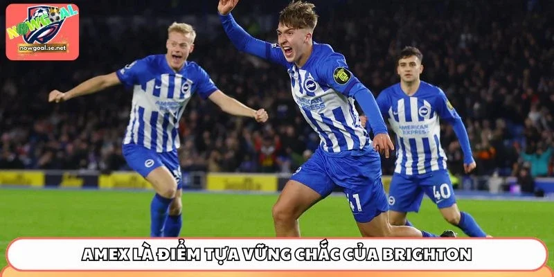 Amex là điểm tựa vững chắc của Brighton